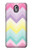 W3514 Arc en ciel Zigzag Etui Coque Housse et Flip Housse Cuir pour Nokia 3.1