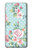 W3494 Rose à pois millésimé Etui Coque Housse et Flip Housse Cuir pour Nokia 3