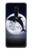 W3510 Dauphin Lune Nuit Etui Coque Housse et Flip Housse Cuir pour OnePlus 7 Pro