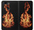 W3379 Cadre d'incendie Etui Coque Housse et Flip Housse Cuir pour OnePlus 5T