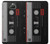 W3516 Ruban cassette millésimé Etui Coque Housse et Flip Housse Cuir pour Sony Xperia 10 Plus