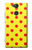 W3526 Rouge tache à pois Etui Coque Housse et Flip Housse Cuir pour Sony Xperia XA2