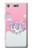 W3518 Licorne Dessin animé Etui Coque Housse et Flip Housse Cuir pour Sony Xperia XZ1