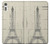 W3474 Dessin Architectural Eiffel Etui Coque Housse et Flip Housse Cuir pour Sony Xperia XZ