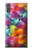 W3477 Motif abstrait de diamant Etui Coque Housse et Flip Housse Cuir pour Sony Xperia XZ