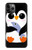 W2631 Mignon Bébé Pingouin Etui Coque Housse et Flip Housse Cuir pour iPhone 11 Pro