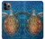 W1249 Tortue de mer Etui Coque Housse et Flip Housse Cuir pour iPhone 11 Pro Max