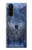 W3410 Loup Dream Catcher Etui Coque Housse et Flip Housse Cuir pour Sony Xperia 5