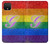 W2899 Arc en ciel LGBT Gay Pride Drapeau Etui Coque Housse et Flip Housse Cuir pour Google Pixel 4