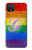 W2899 Arc en ciel LGBT Gay Pride Drapeau Etui Coque Housse et Flip Housse Cuir pour Google Pixel 4