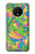 W3273 Fleur Ligne Motif Art Etui Coque Housse et Flip Housse Cuir pour OnePlus 7T