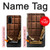 W0270 chocolat Etui Coque Housse et Flip Housse Cuir pour Samsung Galaxy S20
