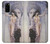 W3353 Gustav Klimt Allégorie de la sculpture Etui Coque Housse et Flip Housse Cuir pour Samsung Galaxy S20