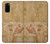 W3398 Egypte Stela Montouhotep Etui Coque Housse et Flip Housse Cuir pour Samsung Galaxy S20