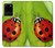 W0892 Coccinelle Etui Coque Housse et Flip Housse Cuir pour Samsung Galaxy S20 Plus, Galaxy S20+