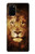 W3182 Lion Etui Coque Housse et Flip Housse Cuir pour Samsung Galaxy S20 Plus, Galaxy S20+