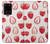 W3481 fraise Etui Coque Housse et Flip Housse Cuir pour Samsung Galaxy S20 Plus, Galaxy S20+