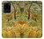 W3344 Henri Rousseau Tigre dans une tempête tropicale Etui Coque Housse et Flip Housse Cuir pour Samsung Galaxy S20 Ultra