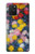 W3342 Claude Monet Chrysanthèmes Etui Coque Housse et Flip Housse Cuir pour Samsung Galaxy S10 Lite