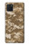 W3294 Armée Tan Coyote Camo Désert Camouflage Etui Coque Housse et Flip Housse Cuir pour Samsung Galaxy Note10 Lite