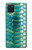 W3414 Vert Serpent Échelle graphique Imprimer Etui Coque Housse et Flip Housse Cuir pour Samsung Galaxy Note10 Lite
