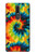 W3459 tie Dye Etui Coque Housse et Flip Housse Cuir pour Nokia 3.1 plus