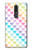 W3499 Motif coloré coeur Etui Coque Housse et Flip Housse Cuir pour Nokia 3.1 plus