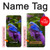 W1565 Oiseau bleu de bonheur Bleu Oiseau Etui Coque Housse et Flip Housse Cuir pour Samsung Galaxy A20, Galaxy A30