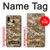 W3294 Armée Tan Coyote Camo Désert Camouflage Etui Coque Housse et Flip Housse Cuir pour Samsung Galaxy A20, Galaxy A30