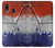 W3304 France Drapeau graphique Football Millésime Etui Coque Housse et Flip Housse Cuir pour Samsung Galaxy A20, Galaxy A30