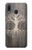 W3591 Viking Arbre de vie Symbole Etui Coque Housse et Flip Housse Cuir pour Samsung Galaxy A20, Galaxy A30