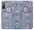 W3537 Motif marocain Mosaïque Etui Coque Housse et Flip Housse Cuir pour Sony Xperia 10 II