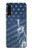 W3450 Drapeau des États-Unis Statue de la Liberté Etui Coque Housse et Flip Housse Cuir pour Samsung Galaxy A90 5G