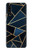 W3479 Marine Bleu Art Graphique Etui Coque Housse et Flip Housse Cuir pour Samsung Galaxy A90 5G
