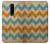 W3033 Bois Chevron Imprimé millésimé Graphic Etui Coque Housse et Flip Housse Cuir pour OnePlus 8