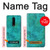 W3147 Aqua Marbre Pierre Etui Coque Housse et Flip Housse Cuir pour OnePlus 8