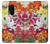 W3205 Fleurs Art Retro Etui Coque Housse et Flip Housse Cuir pour OnePlus 8 Pro