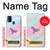 W3203 Arc en ciel Licorne Etui Coque Housse et Flip Housse Cuir pour Samsung Galaxy M31