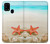 W3212 Coquilles de mer Étoile de mer Plage Etui Coque Housse et Flip Housse Cuir pour Samsung Galaxy M31