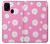 W3500 Motif floral rose Etui Coque Housse et Flip Housse Cuir pour Samsung Galaxy M31