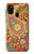 W3402 Floral Paisley Seamless Etui Coque Housse et Flip Housse Cuir pour Samsung Galaxy M21