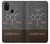W3475 La caféine moléculaire Etui Coque Housse et Flip Housse Cuir pour Samsung Galaxy M21