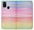 W3507 Coloré Arc-en-ciel pastel Etui Coque Housse et Flip Housse Cuir pour Samsung Galaxy M21