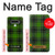 W2373 Motif vert Tartan Etui Coque Housse et Flip Housse Cuir pour LG Stylo 6