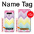 W3514 Arc en ciel Zigzag Etui Coque Housse et Flip Housse Cuir pour LG Stylo 6