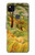 W3344 Henri Rousseau Tigre dans une tempête tropicale Etui Coque Housse et Flip Housse Cuir pour Google Pixel 4a