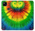 W3422 tie Dye Etui Coque Housse et Flip Housse Cuir pour Google Pixel 4a