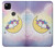 W3485 Mignon sommeil Licorne Etui Coque Housse et Flip Housse Cuir pour Google Pixel 4a