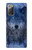 W3410 Loup Dream Catcher Etui Coque Housse et Flip Housse Cuir pour Samsung Galaxy Note 20