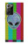 W3437 Extraterrestre Aucun signal Etui Coque Housse et Flip Housse Cuir pour Samsung Galaxy Note 20 Ultra, Ultra 5G